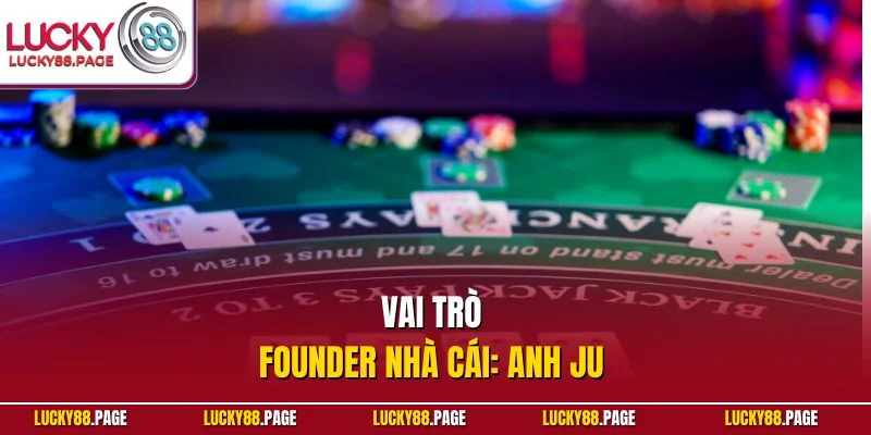 Vai trò Founder nhà cái: Anh Ju 